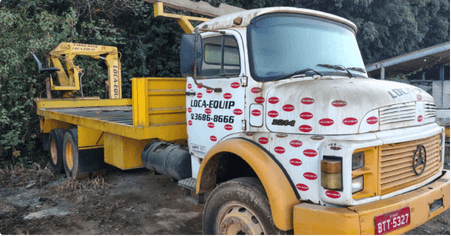 Mercedes 2214, Munck 10 ton/m + Perfuratriz