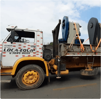 Transporte de equipamentos
